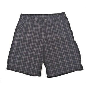 Lululemon Men’s shorts 36 Striped Chino Flat Front Comission Quick Dry Casual